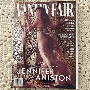 Vanity Fair Magazine with Jennifer Aniston Cover